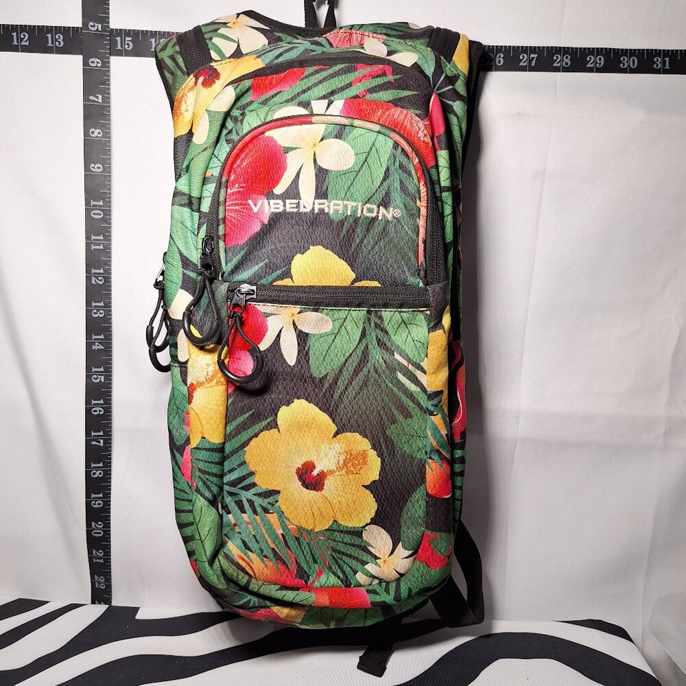 Vibedration Hydration Backpack w/o bladder - Tropical - Used